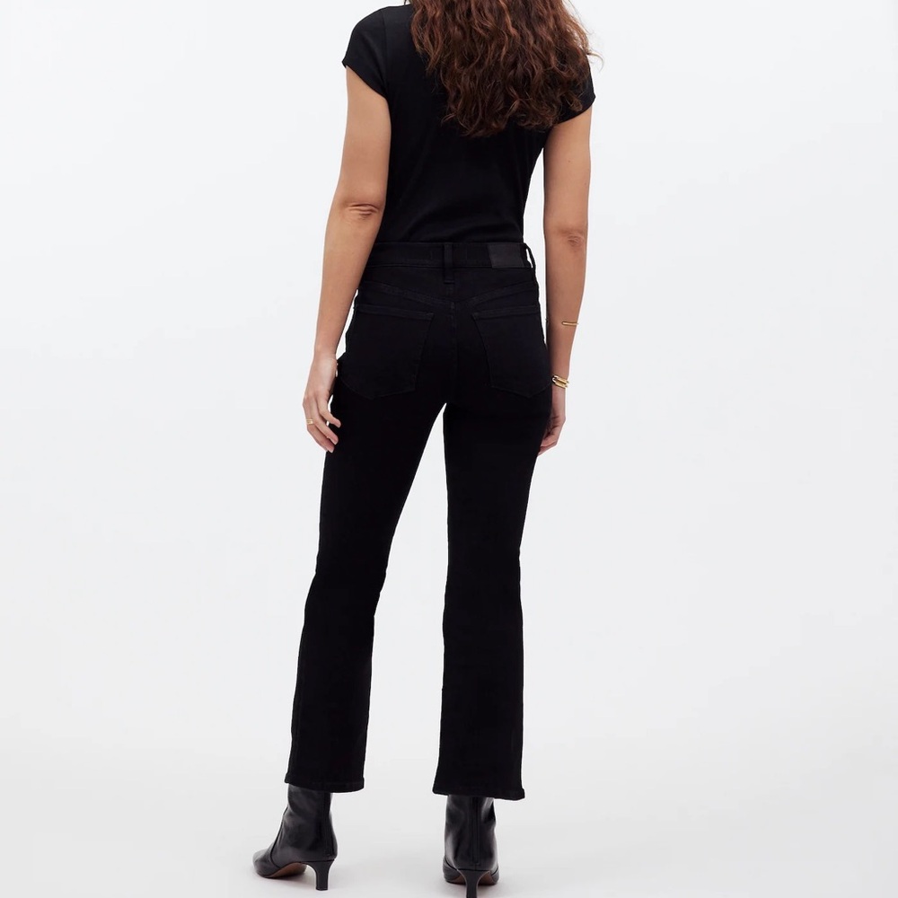 Madewell Mid-Rise Kick Out Crop Jeans Size 25 - Picture 10 of 10